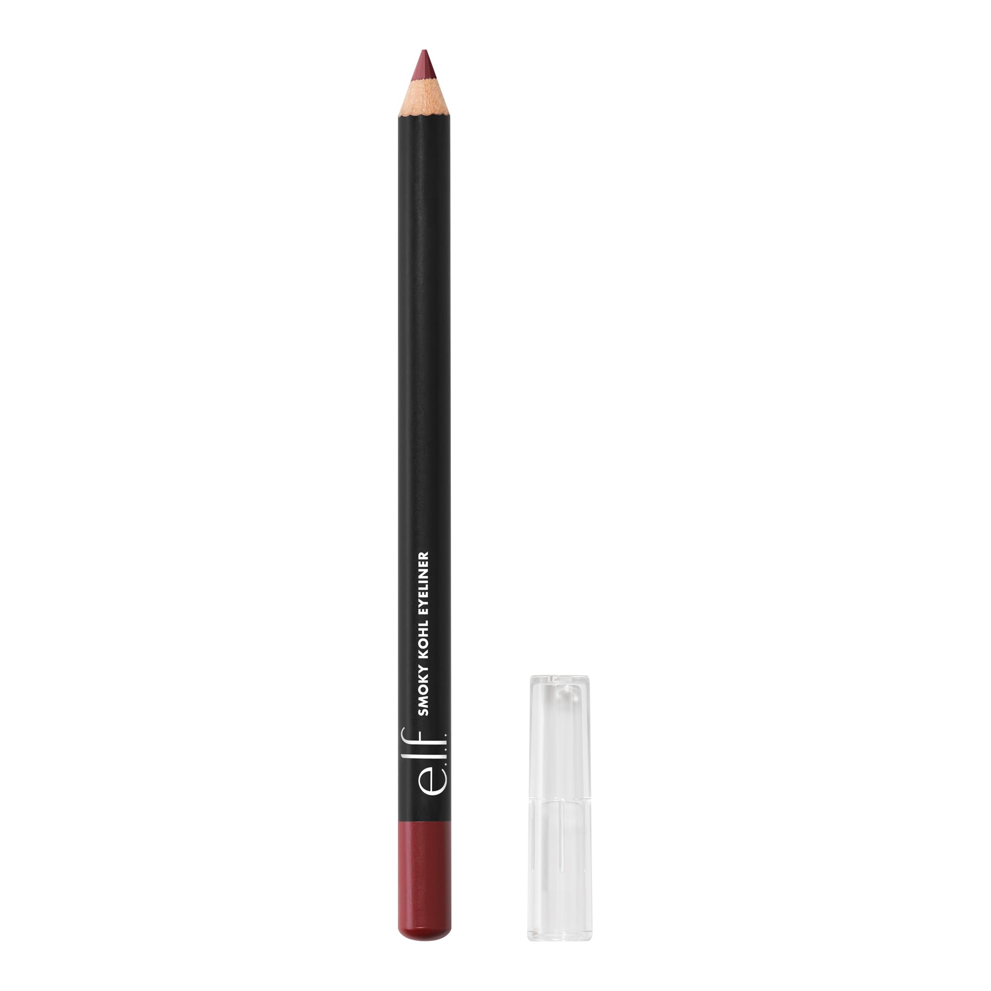 e.​l.​f. Smoky Kohl Eyeliner, matita occhi per make-​up audaci altamente pigmentati e a lunga durata, prodotto vegano e non testato sugli animali, Berry Necessary