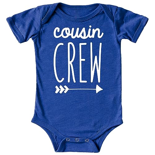 Cousin Crew Arrow T-Shirts and Bodysuits for Baby and Toddler Boy and Girls Fun Family Outfits Vintage Royal Bodysuit