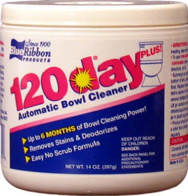 Blue Ribbon 120 Day Clean Scent Automatic Toilet Bowl Cleaner 14 oz. Powder