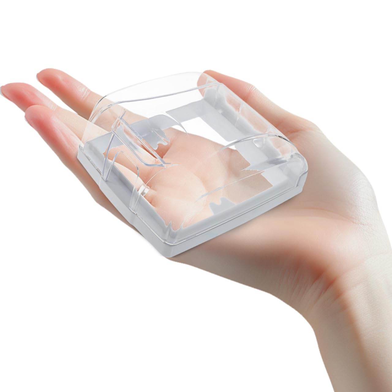HOMSFOU 1pc Cubierta Transparente para Timbre Exterior: Protección contra Lluvia, Carcasa Resistente - Compatible con Controles de Acceso, Kit de Protección para Uso Prolongado