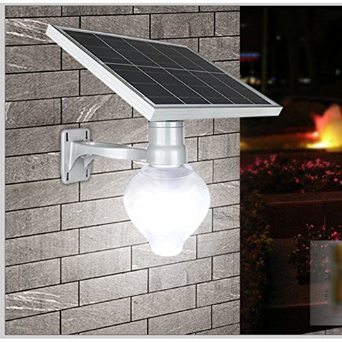 Preisvergleich Produktbild LED Solarleuchten Wandleuchte Außen Solar Betriebene Außenleuchte IP65 wasserdichte Wandlampe Energiesparende Automatische Lichtsteuerung Für Garten / Patio / Deck / Hof