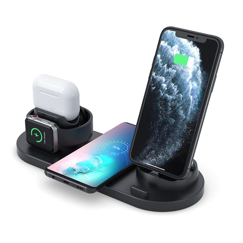 スマホアクセサリー Wireless Charger Stand,6 in1Multi-Functi Amazon.com: Wireless Charger Stand, 6 in 1 Multi-Function