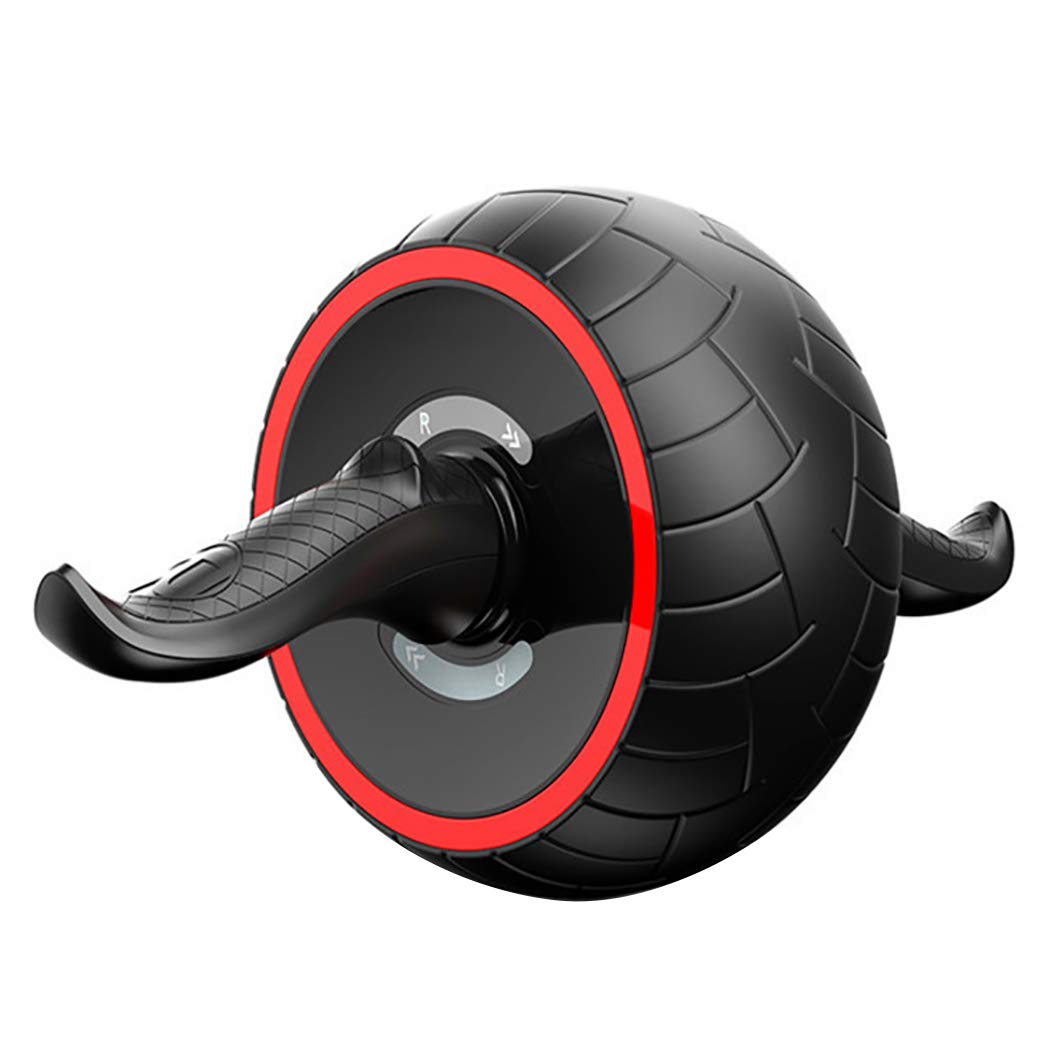 SOWUNO Wheel Roller Professional Unisex Ergonomic Handle Non-Slip Automatic Rebound Abdominal Wheel Women Men Adult Indoor-image-13