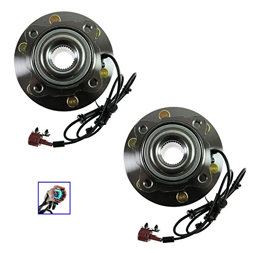 Image of TRQ 2 Piece Rear Wheel Bearing & Hub Assembly Set Compatible with 2004-2010 Infiniti QX56 2005-2012 Nissan Armada 2004 Pathfinder Pathfinder Armada