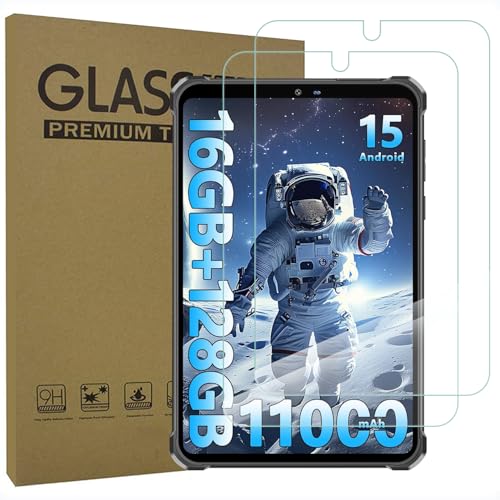 AKNICI [2 Piezas Protector de Pantalla para OUKITEL RT3 Plus Tablet 8 Pulgadas, Cristal Vidrio Templado para OUKITEL RT3 Plus, Dureza 9H, Antiarañazos, Antihuellas