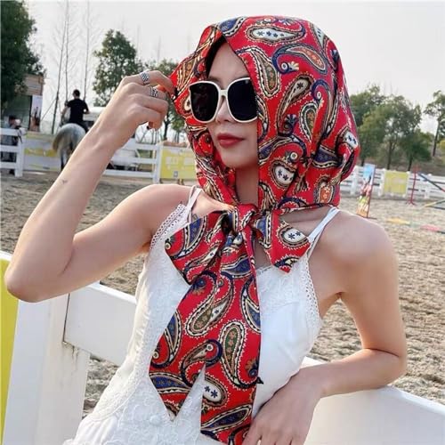 Generic Summer Sun Protection Scarves Female Wraps, Multifunctional Nylon Shawl Head Scarf Cap Accessories(C)