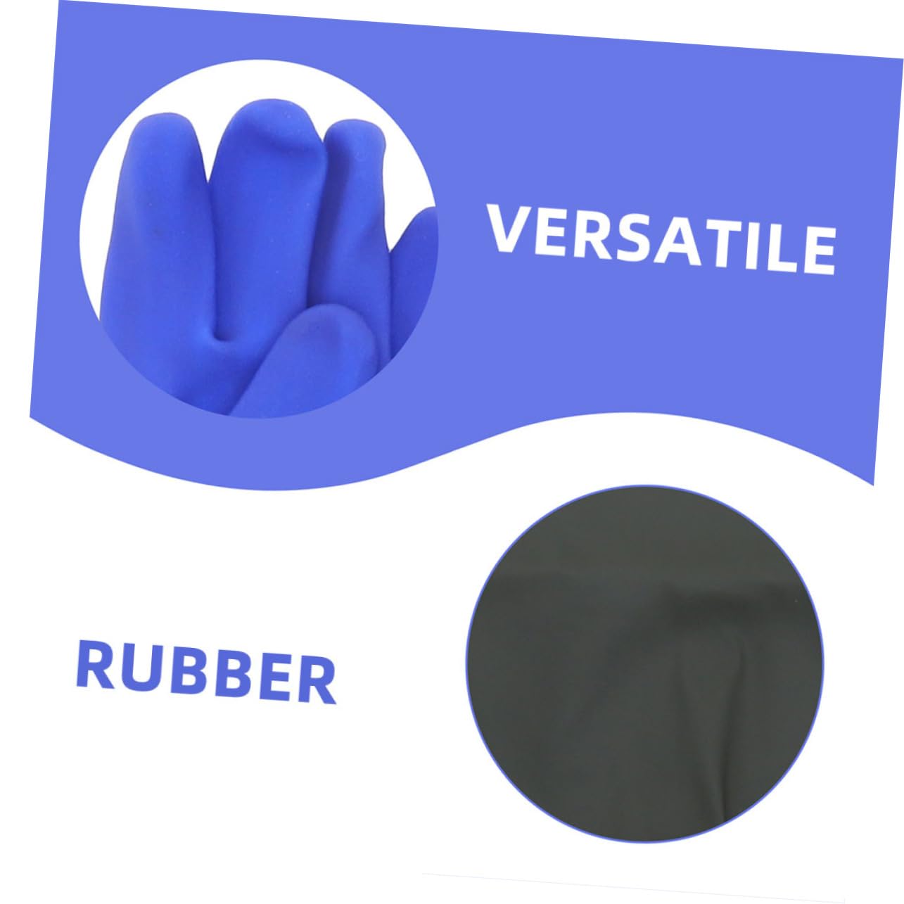 2pares Guantes Largos De Goma Codo Impermeables Para Limpieza De Cocina Guantes De Goma Para Lavar Platos Agua