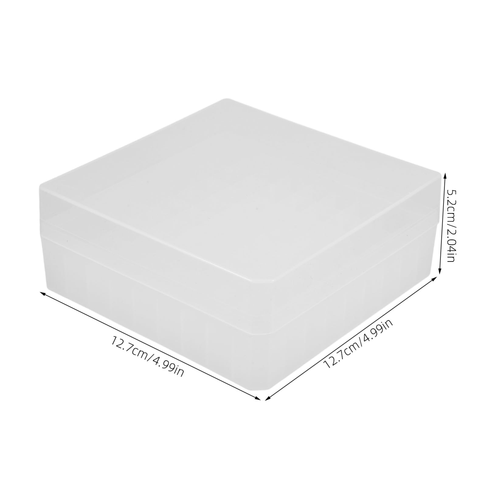 CHILDWEET Box Freezer Storage Organizer Vial Holder Small Tube Rack Plastic Tube Holder Microsmall Tube Holder Freezer Storage Containers Small Tube Freezer Storage Test Tube Rack Pp