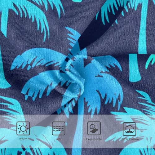 Summer Palm Tree Blue Toddler Boy's Underwear 2T 23022093