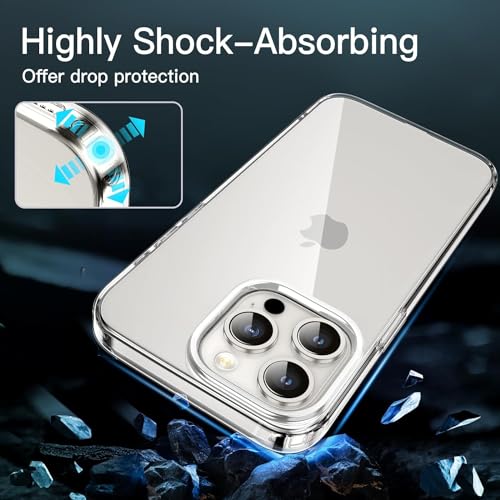 Image of ExpressB Back Cover for iPhone 15 Pro | Minimal Protect | Ultra Thin Anti Scratch Matte Finish Case for iPhone 15 Pro (Clear Soft TPU)