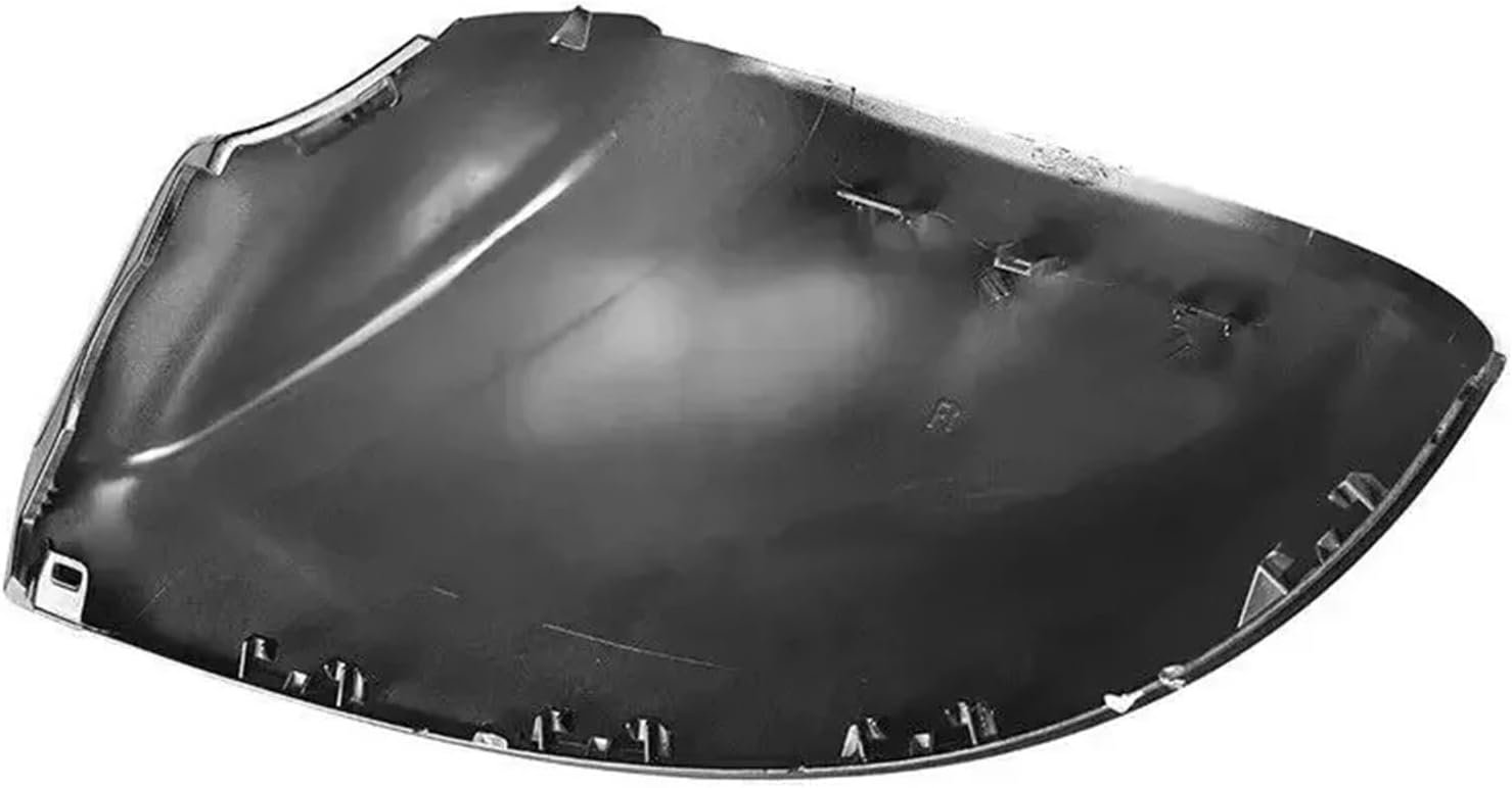Compatible For Transporter T5 T5.1 2010-2015 T6 2016-2019 Replacement Car Rearview Side Mirror Cover Wing Cap Exterior Door Case Trim (Color : Gloss Black)
