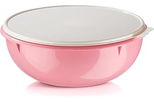 Tupperware 26 Cup Fix N Mix Bowl in Vibrant Pink