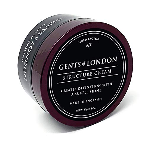 GENTS OF LONDON Structure Cream Strong Hold Professional Hair Styling Wax