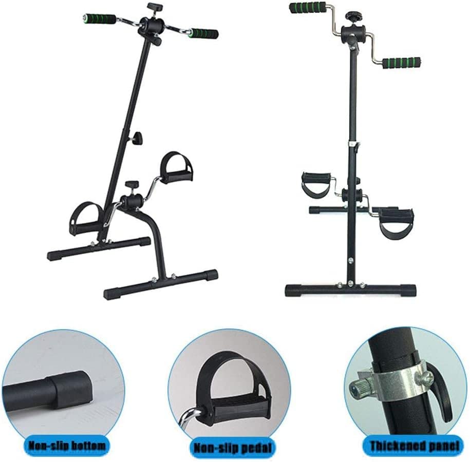 UMJIGF Portable Pedal Exercise Bike Arm and Leg Exerciser, Fitness Equipment and Elderly, Leg Exercisers,