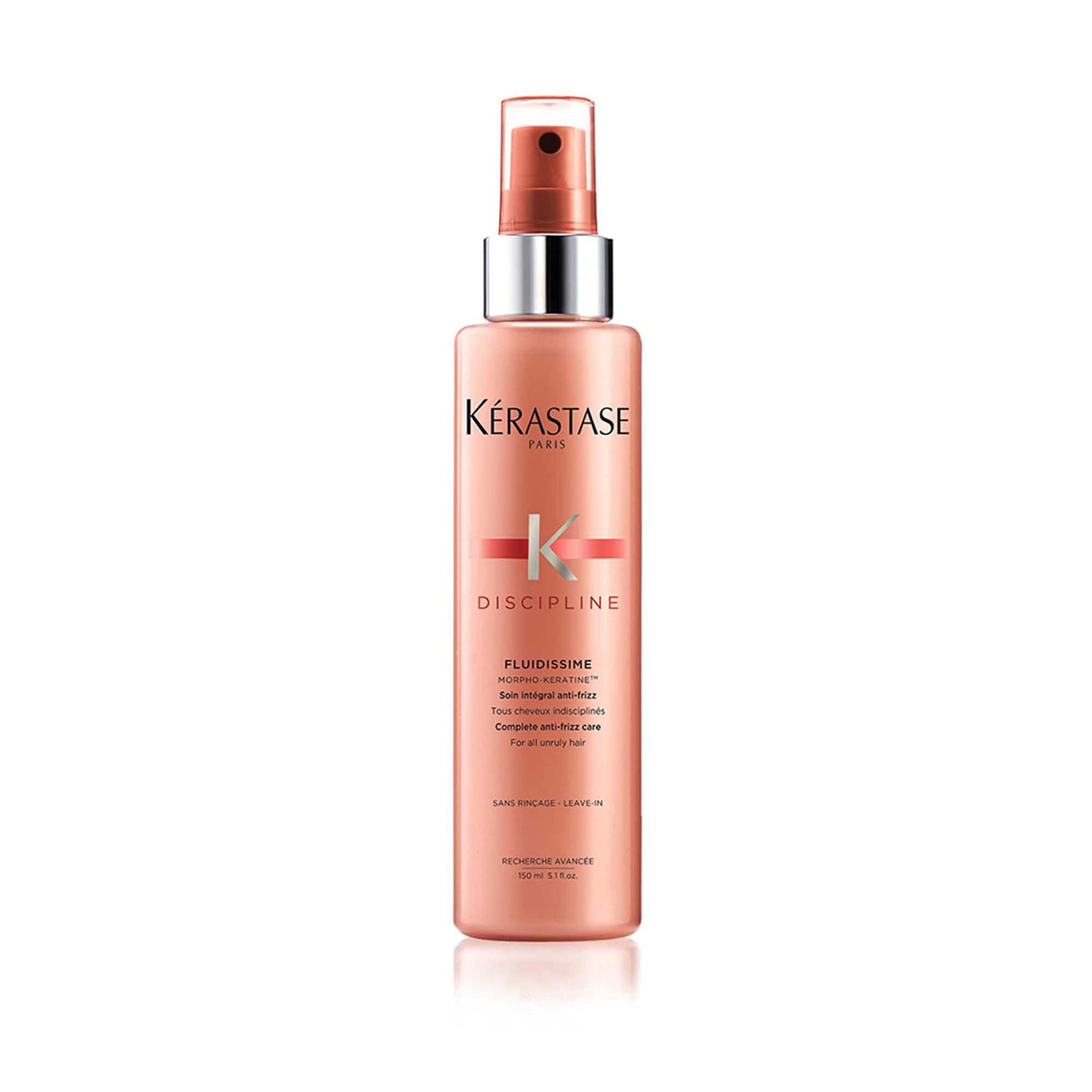 Kérastase, Discipline, Soin Spray Intégral Thermoprotecteur Anti-Frisottis & Brillance, Pour Cheveux Rebelles & Indisciplinés, Fluidissime, 150 ml