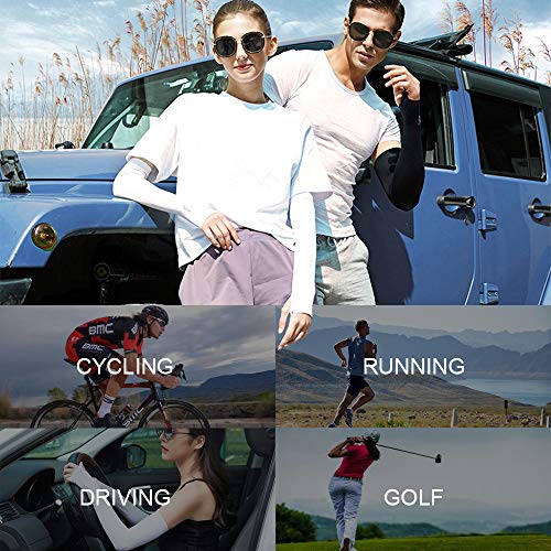 pedkit Mangas de braço de proteção solar para mulheres dos homens protetor de refrigeração respiráve