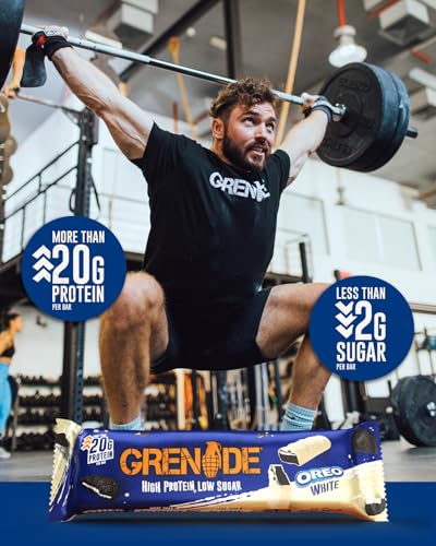 Grenade OREO White Protein Bar - High Protein, Low Sugar, 12 x 60 g - Image 6