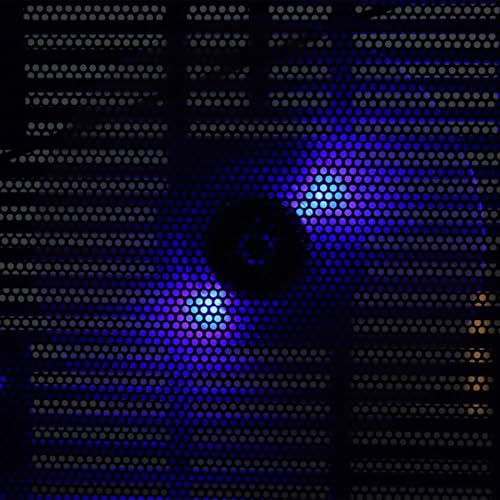 Base enfriadora para laptop con ventilador 130mm azul miniatura 7