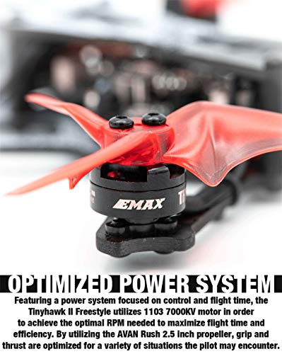 Eariy Drohne,Tinyhawk 2 Freestyle 2,5 Zoll 2s 200 MW 7000 kV RunCam Nano2 FPV Racing Drone,FPV Quadcopter mit 1080p HD… – Bild 8