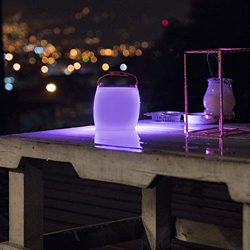 LuminAID PackLite Spectra USB Solar Inflatable Color Changing Waterproof Light