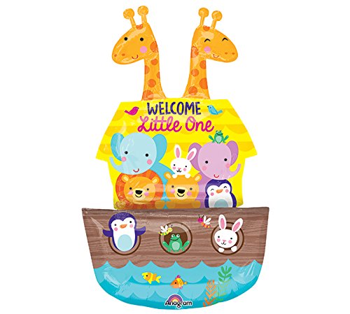 Burton & Burton 43" Baby Shower Noah's Ark Foil Balloon