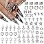 50Pcs Popular Nail Charms
