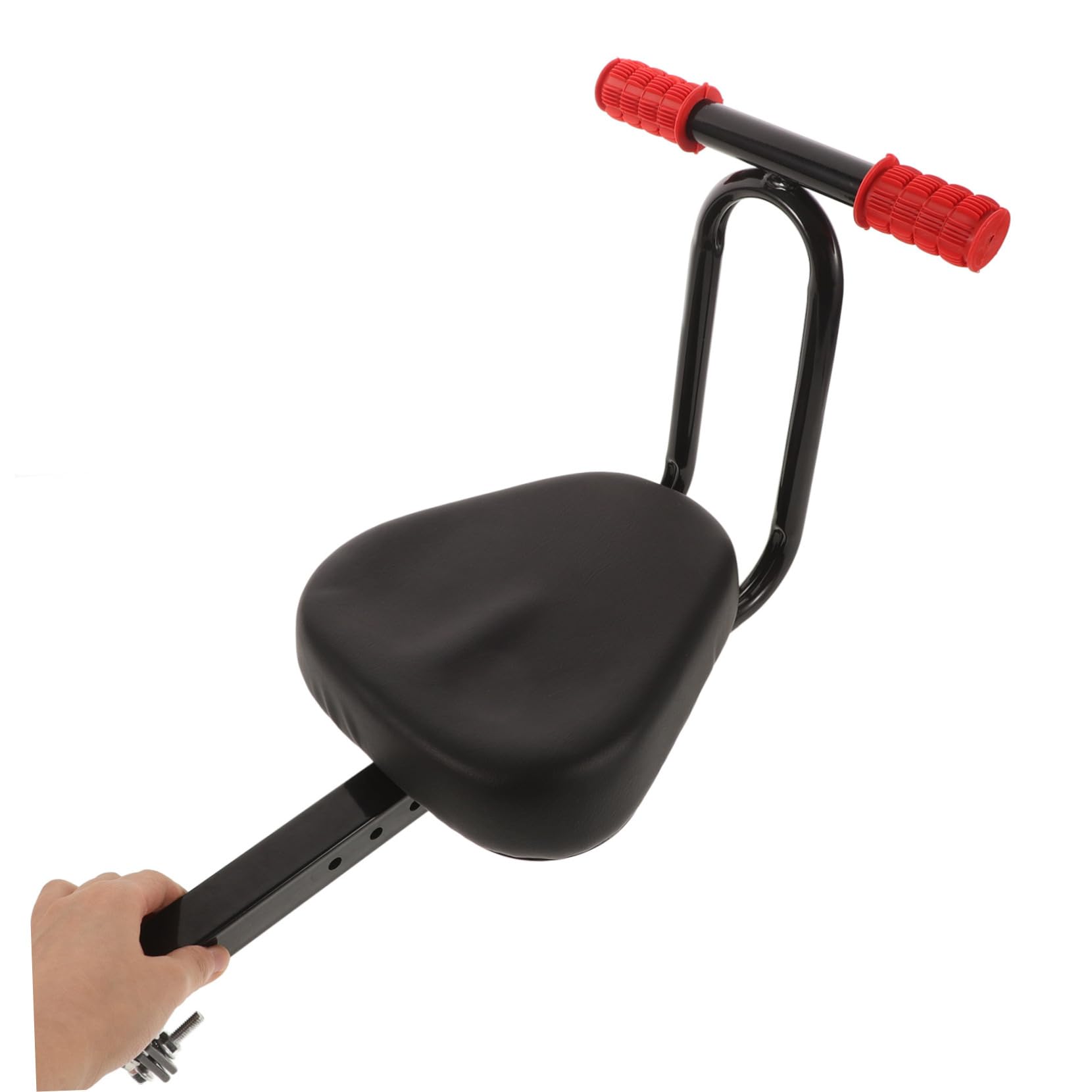 KOMBIUDA Seggiolino per Bici Bambino Design Ergonomico e Struttura in Metallo Versatile, Adatto a Mountain Bike ed Elettriche per Sicurezza e Comfort