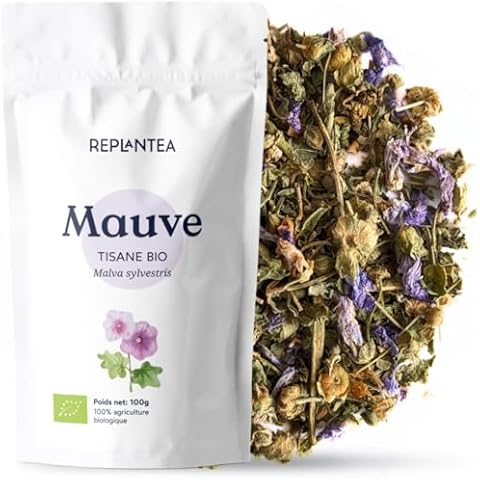 Tisane Bio Mauve 100g - REPLANTEA Cover