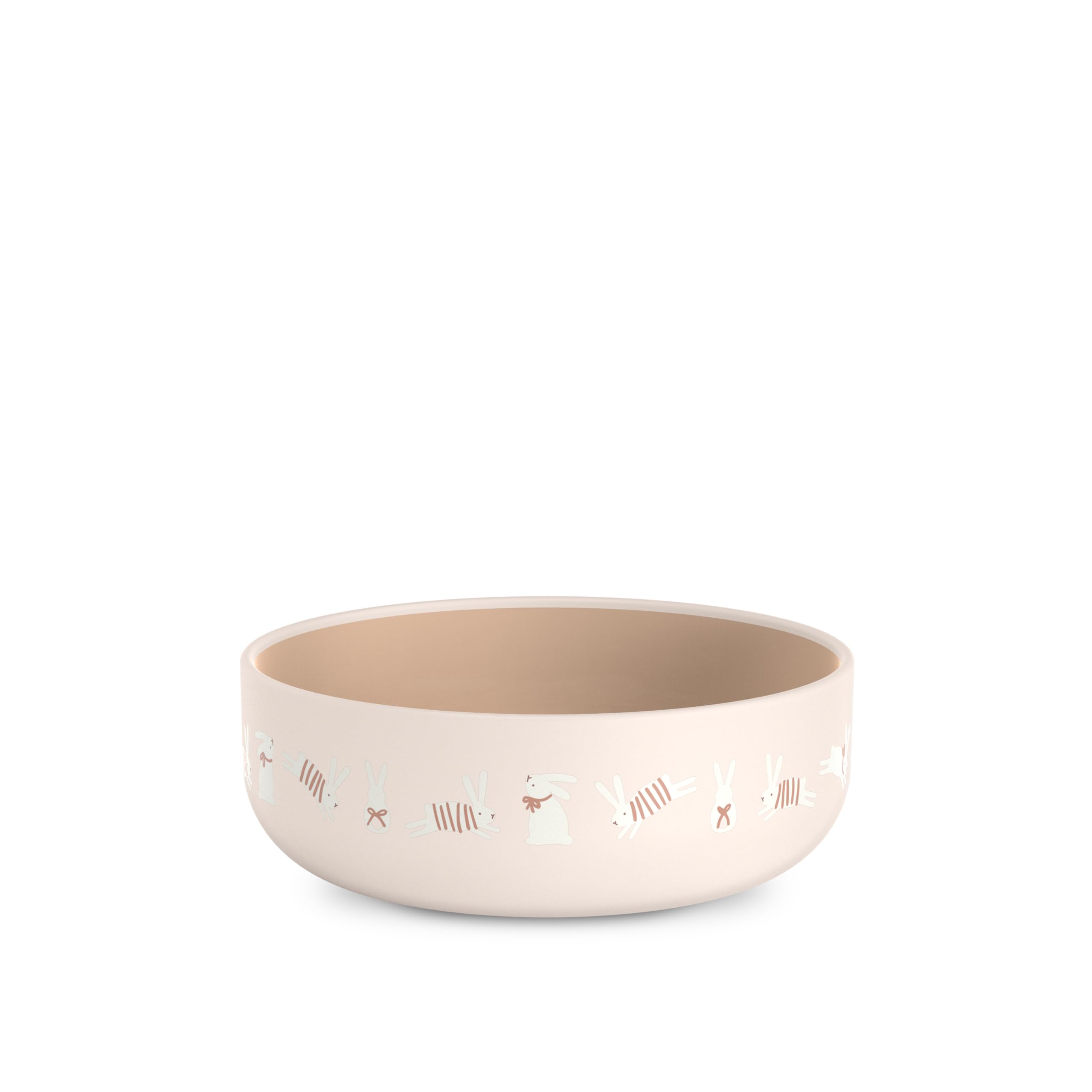 Suavinex, Set Vaisselle Bébé. Coffret Repas Enfant, 5 pièces. Comprend : Assiette + Bol + Tasse + Cuillère + Nappe Antidérapante. 6+ Mois. Durable, Apte pour le lave-vaisselle, Micro-onde. Rose