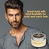 Woody's Styling Cream for Men, Flexible Styling Cream, Controls Curly and Wavy Hair, 3.4 oz. 2-Pack