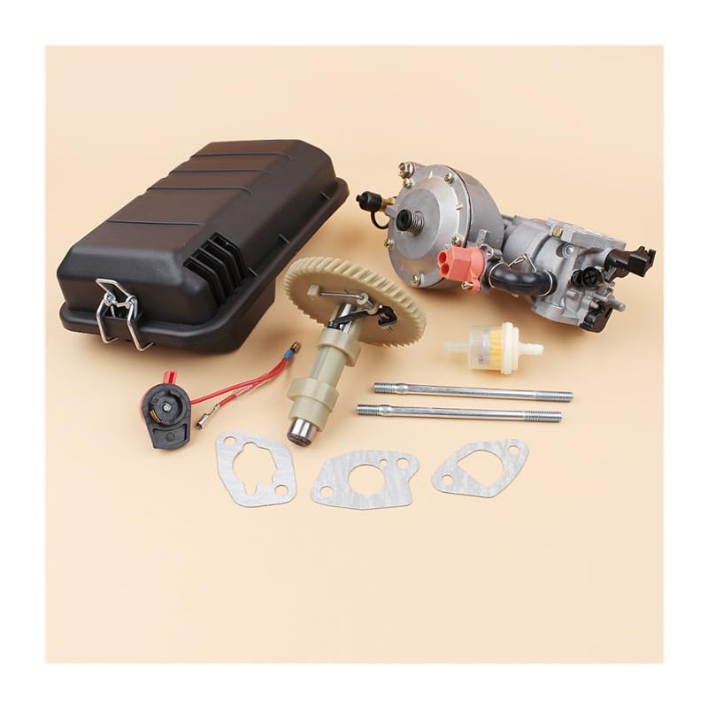 Perno de carburador de Gas, Carcasa de Filtro de Aire, árbol de levas GX160 GX200 168F 5.5HP 6.5HP, Piezas de generador de Gasolina de Motor