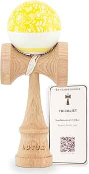 Amazon | LOTUS けん玉 ロータス ブルーム Bloom Kendama (イエロー