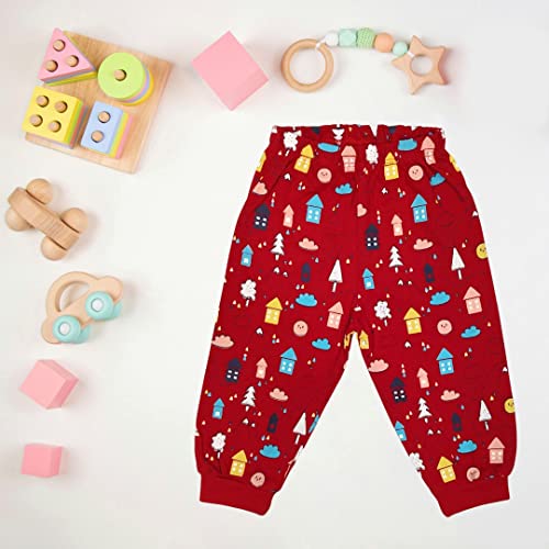 Image of LuvLap Baby Boys & Girls 100% Cotton Pyjama Pack of 6