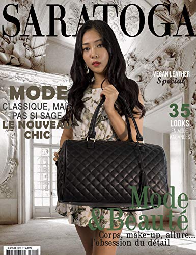 Womens Quilted Weekender Duffle Carry Bags Overnight Travel Handbag Shoulder Tote Trolley Handle Luggage TSA Approved Bag Quad Duffle 43 (Black-03)