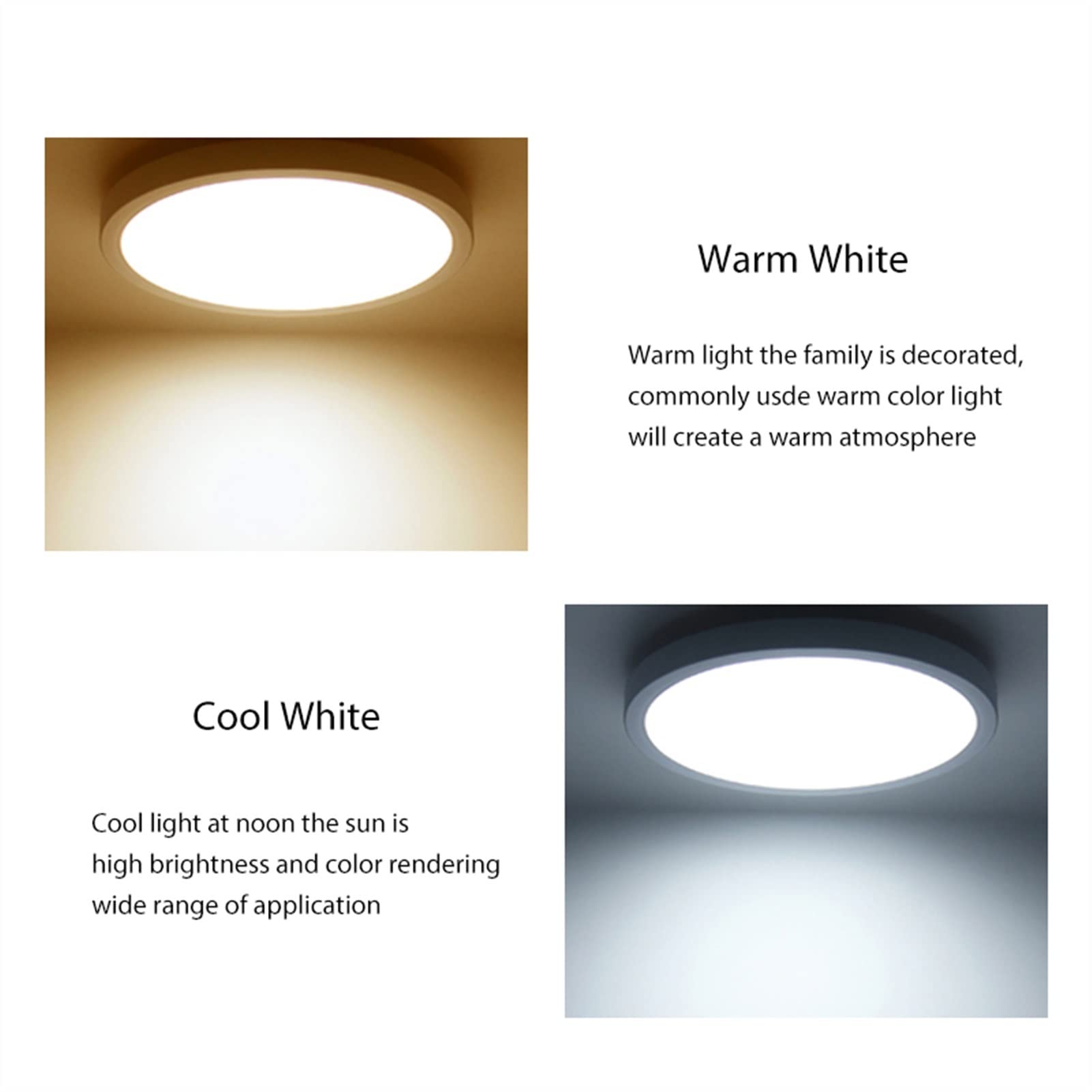 Techo Iluminación Lámpara Brillo Alto DIRIGIÓ Luz de Panel Circular 6W 9W 13W 18W 24W Luz de Techo LED montada en Superficie AC 85-265V Lámpara led luz de Techo