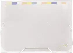 Pasta Pp Sanfo./Orcam., DAC 6090PP-TR, Trasnparente