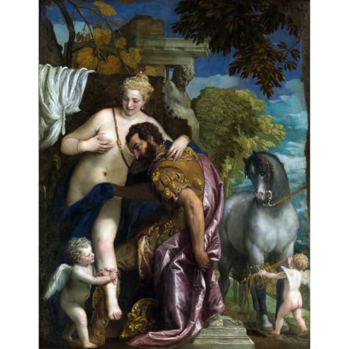Impression sur toile Veronese pour sublimer la décoration murale d'un grand salon moderne