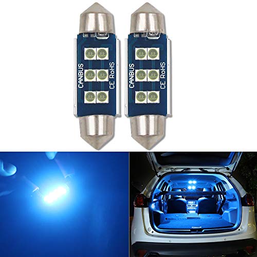 Bombilla LED HSUN Festoon C5W 39mm 6000K Ice Blue miniatura 1