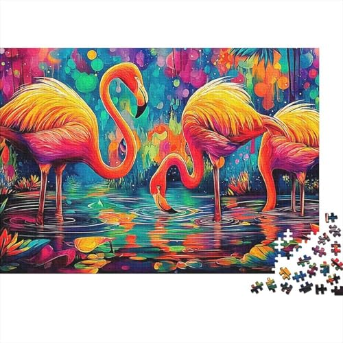 Puzzle de 1000 piezas Flamenco, el regalo ideal de juego mental para adolescentes