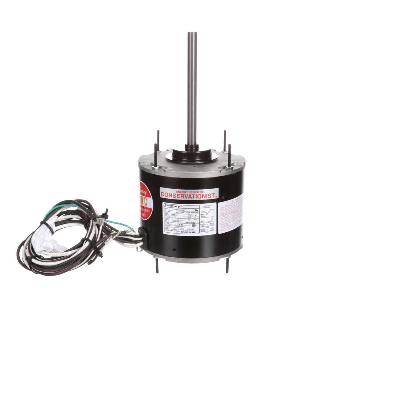 ふー Amazon.com: Condenser Fan Motor, 1/4 HP, 1075 rpm, 1-Ph : Automotive