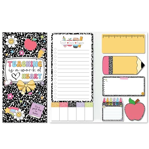 BEAWART Teacher Sticky Notes Set - Teaching is A...
