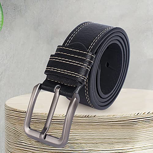 Dirk41 Light Belt Denim Casual Belt PU Alloy Belt Buckle Wide Men's Belt Jeans Belt Mens Leather Belt And Buckle3