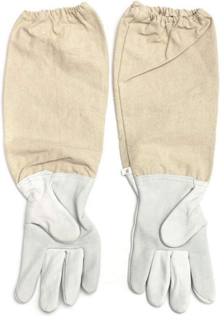 Ltbee Apicultor Traje De Mono Profesional Apicultor Traje Espacial Marrón con Velo Autoportante para Apicultores Incluye Guantes Protectores, Brown, XL