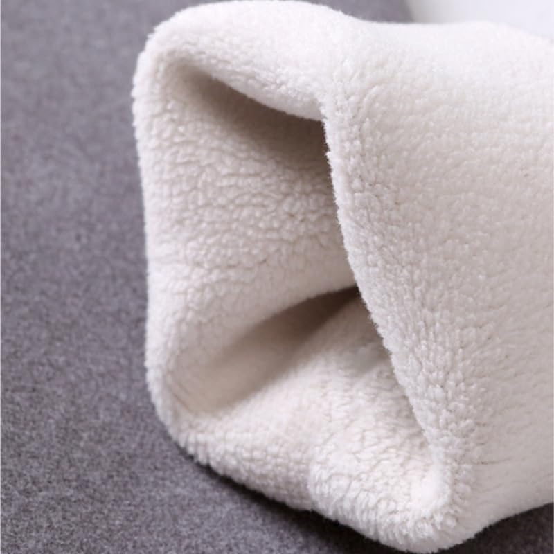 Cashmere Knee Pads with Thermal Insulation Winter Padded Protective Gear for Men Women