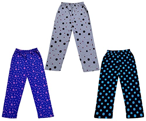 Image of KAYU Kid's Boy's and Girl's Printed Cotton Regular Fit /Track Pant |Pyjama [Pack of 3]