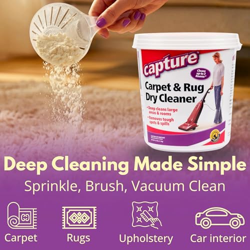 Capture Carpet & Rug Dry Cleaner: Carpet Deodorizer & Freshe...