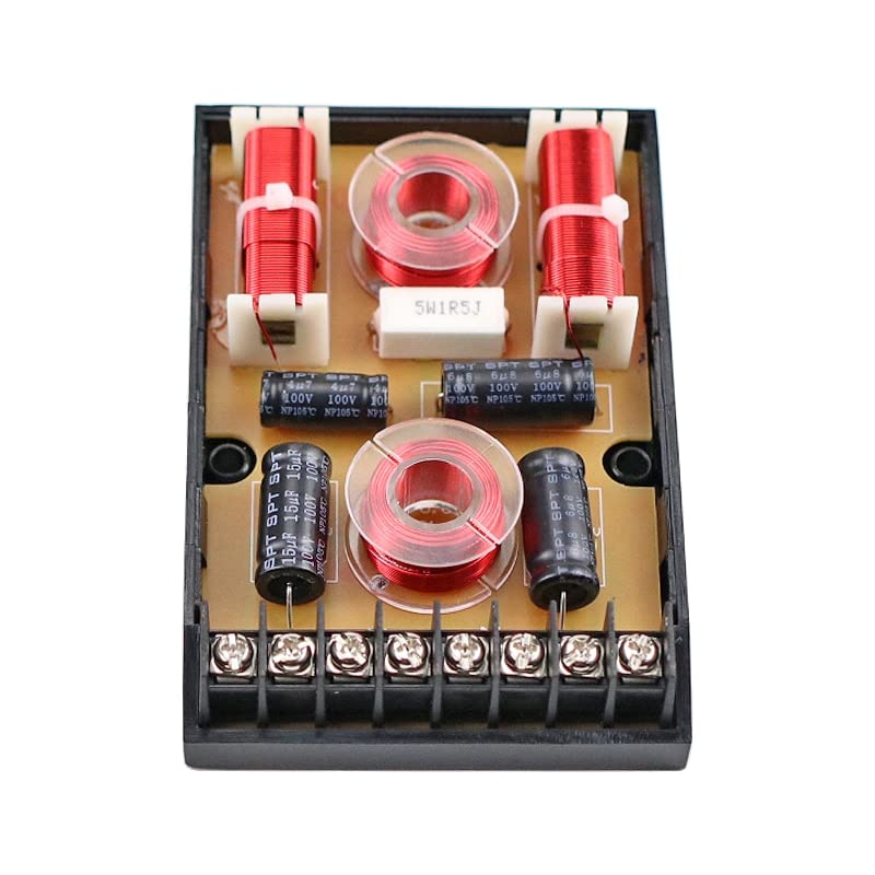 Altoparlante Auto Crossover 3 Vie 150W Tweeter Midrange Woofer Divisore 2 pz