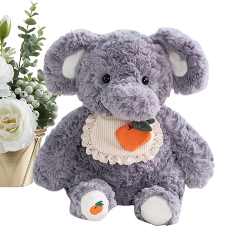Stuffed Bear - 30cm Cute Soft Calming Doll, Soft Stuffed Toys Elephant Plush For Kids Birthday Childrens Day Party Favors Playti