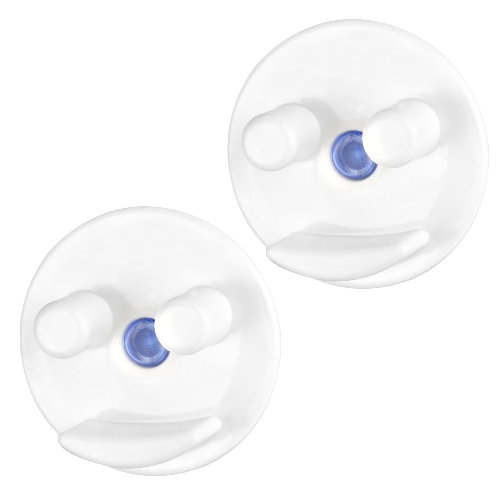 Sponge Holder for Kitchen Sink,2Pcs LveSunny Sink Caddy for Scrub Sponges,Self-Draining Sponge Holder,Sponge Holder for Kitchen Sink Suction,Bathroom kitchen sink organizer for Holding Smiley Sponges