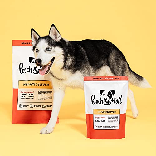 Pooch & Mutt - Getreidefreies, Tierarzt-Diätfutter, Leberfunktion, 1,5 kg